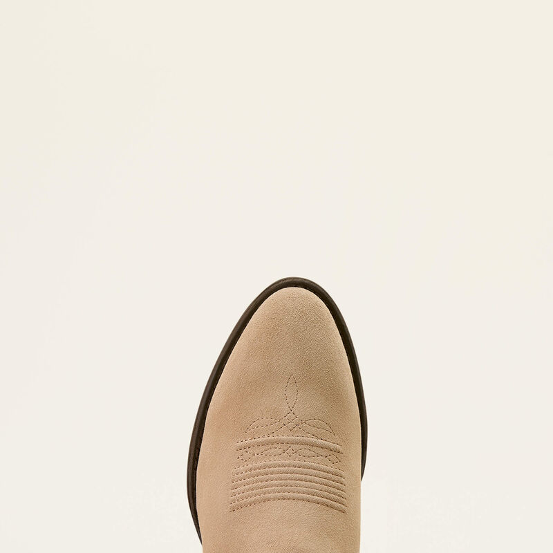 Women's Taupe Heritage StretchFit Western Boots with R-Toe