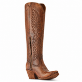 Ariat Guinevere brown tall boot with inner zipper