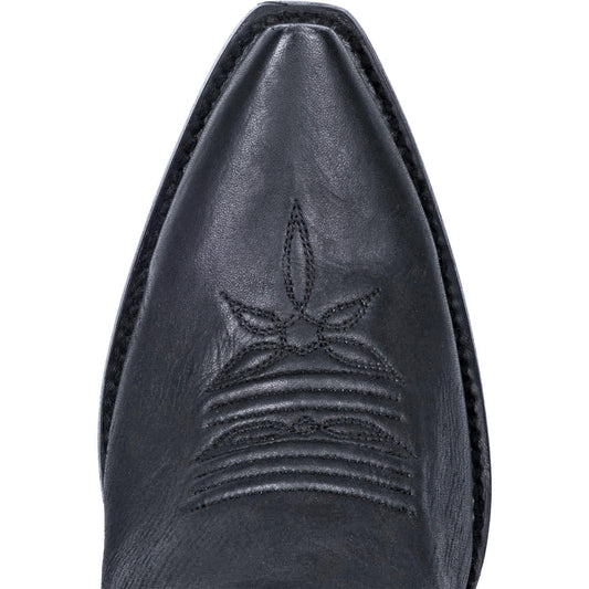 Dan Post Women's Jilted Tall Black Boots with Snip Toe