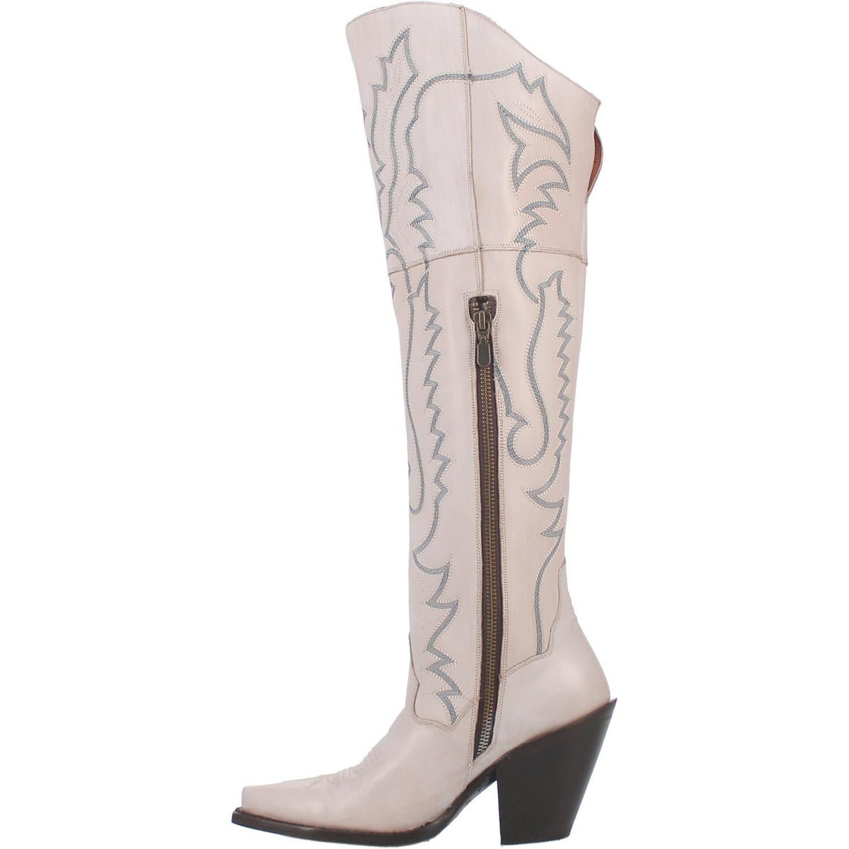 Women's Stylish Tall White Boots