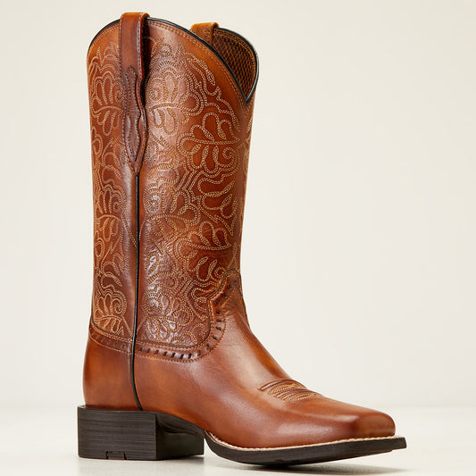 Ariat Women's Round Up Remuda Naturally Rich Western Boots