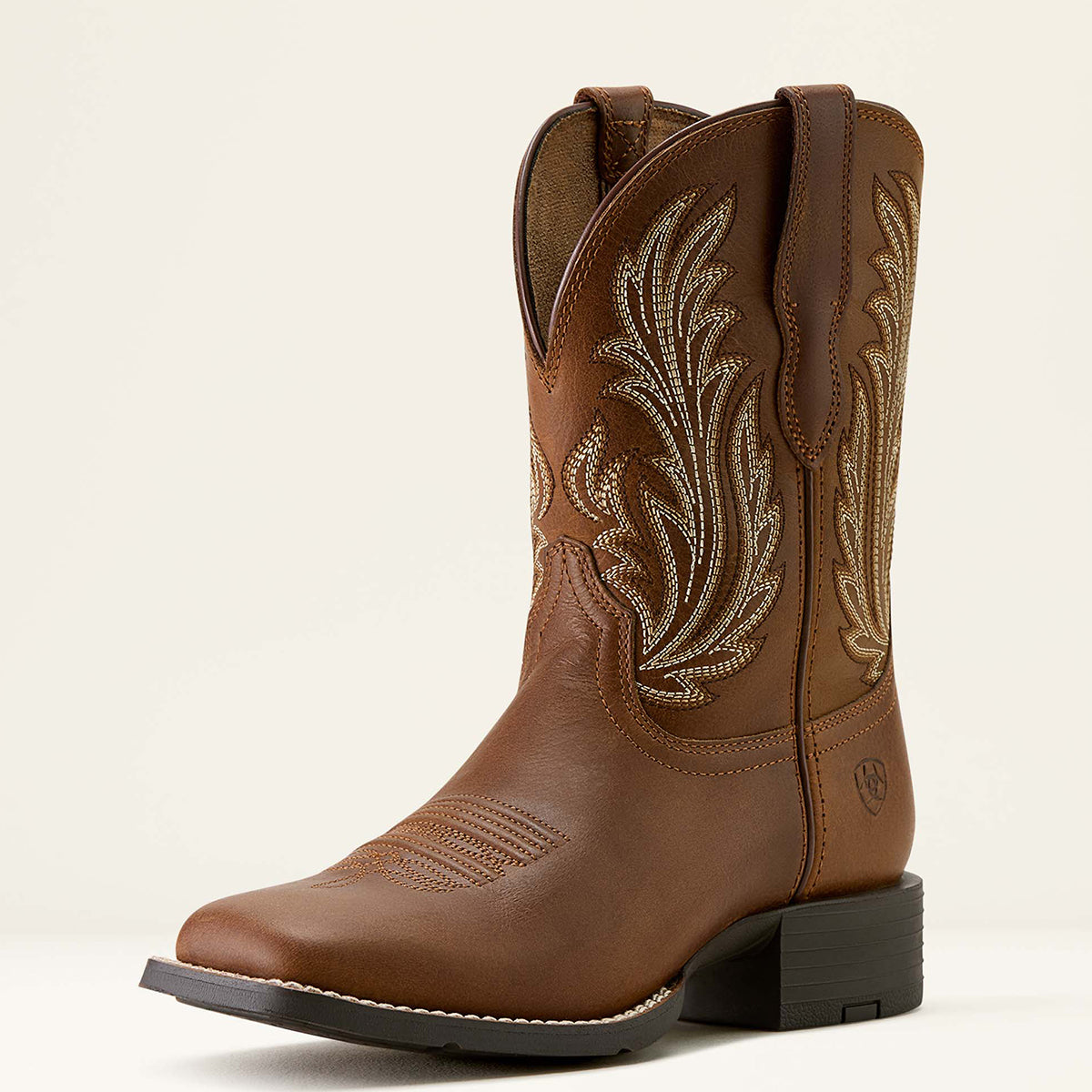 Ariat Women’s Round Up Filly Sorrel Crunch Western Boots