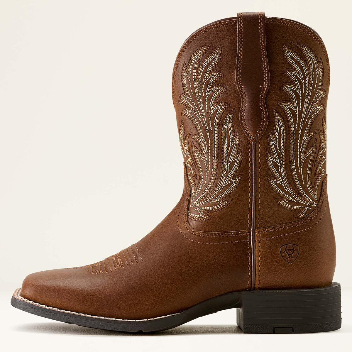 Ariat Women’s Round Up Filly Sorrel Crunch Western Boots