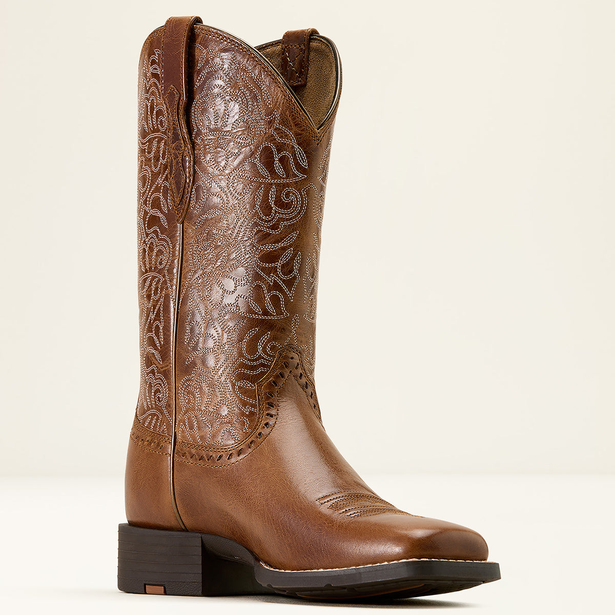 Ariat Women's Round Up Remuda Aged Tan Western Boots