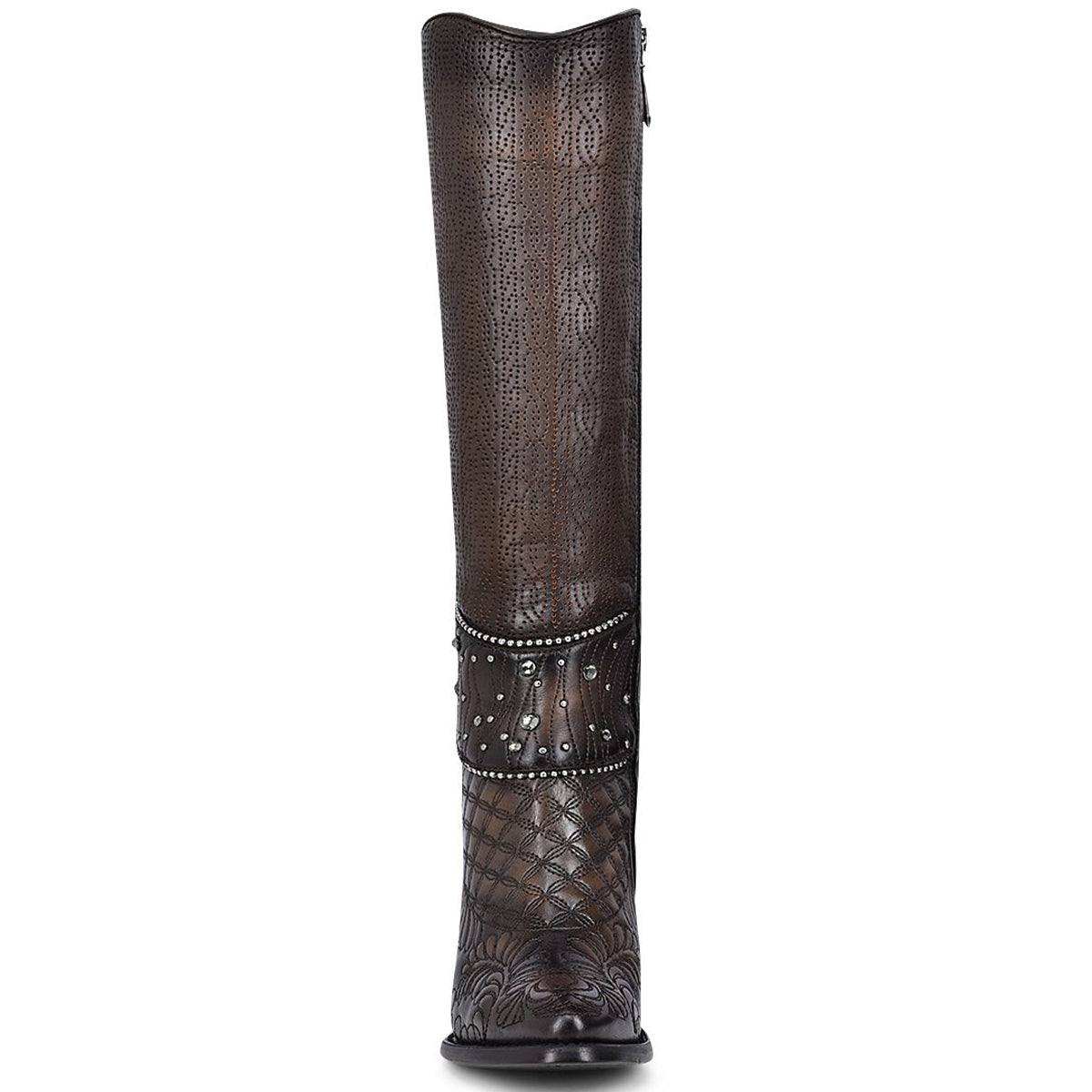 Women's Cuadra Tall R-Toe Boots with Swarovski Crystals
