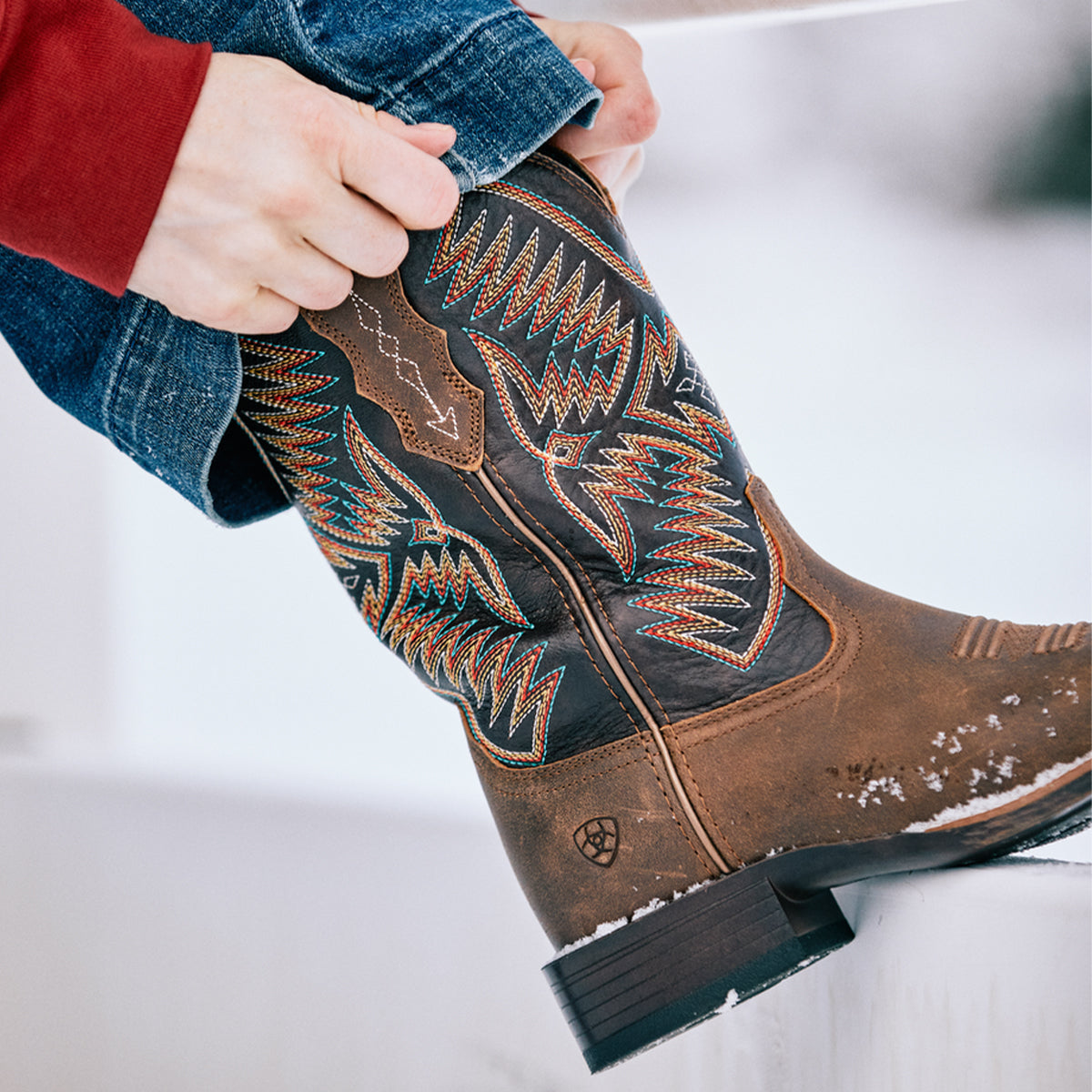 Odessa Square-Toe Cowgirl Boots