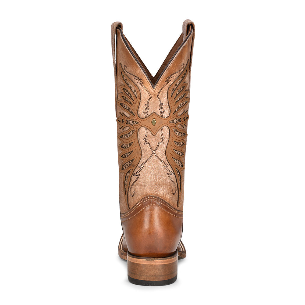 Women's Circle G Brown Studded Western Cowgirl Boots