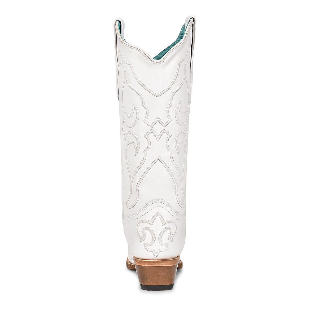 Stylish White Cowgirl Boots