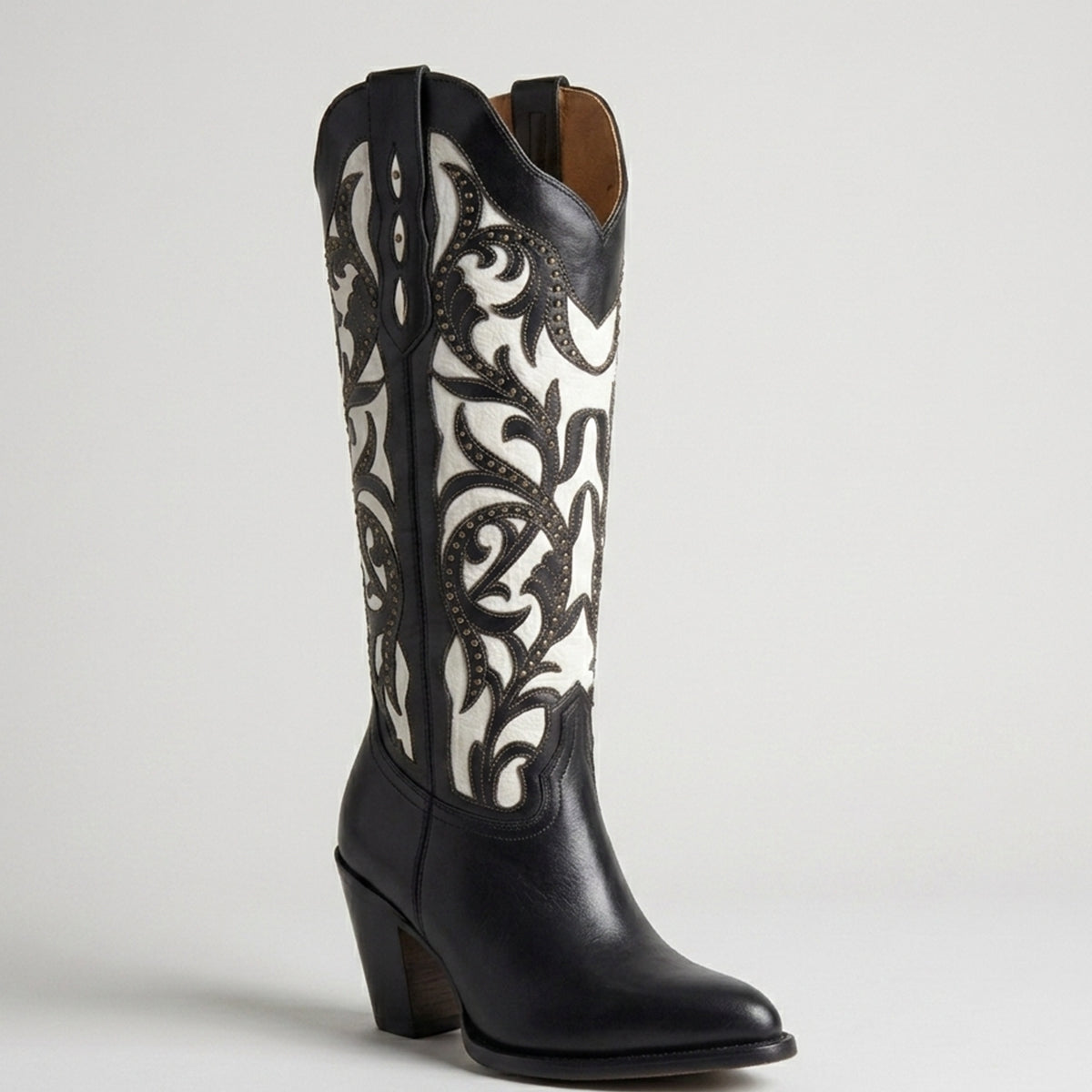 Rio Grande Women’s Isabela Black & White Boots