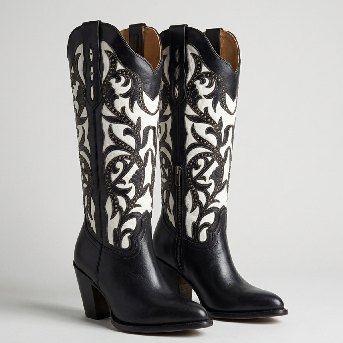 Rio Grande Women’s Isabela Black & White Boots