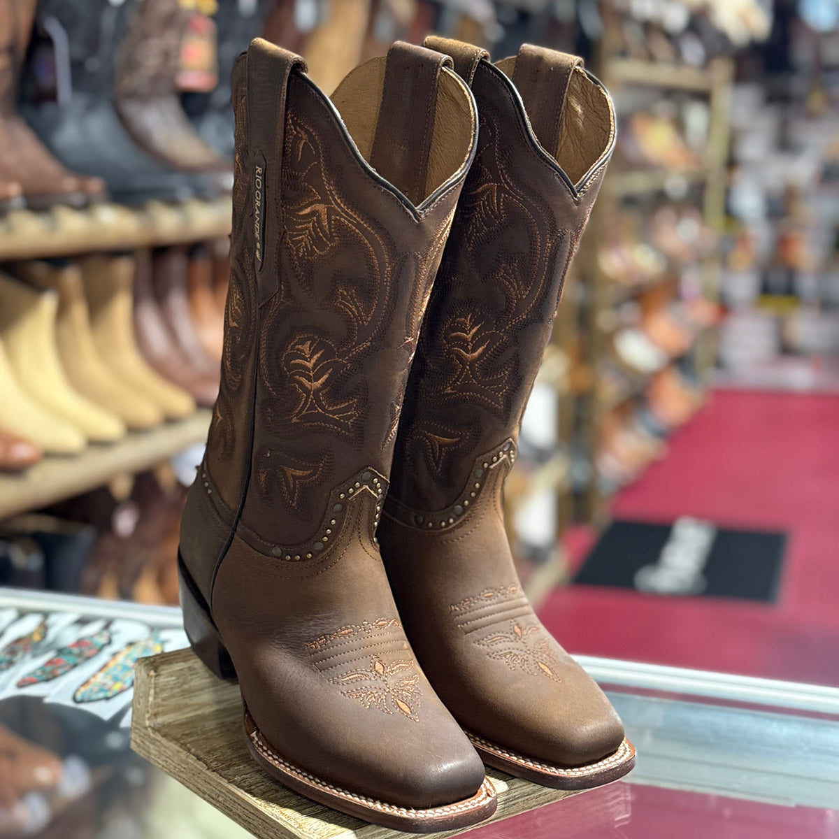 Samantha Women's Square-Toe Western Boots