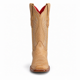 Amber Vintage Cutter-Toe Cowboy Boots — front view