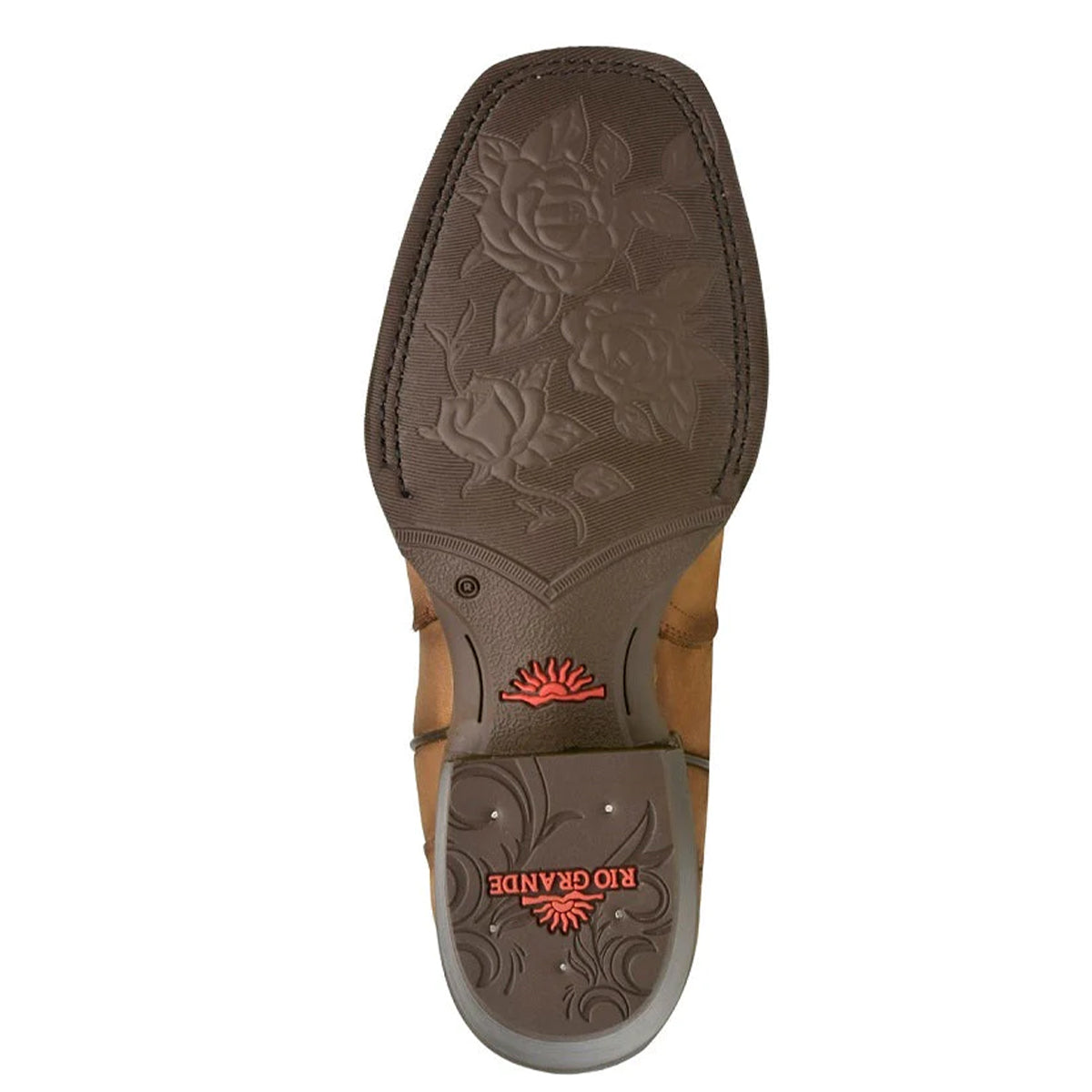 Honey Roble Square-Toe Western Cowgirl Boots