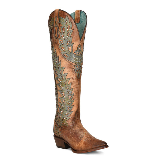 Women's Stylish Pointed-Toe Knee-High Boots